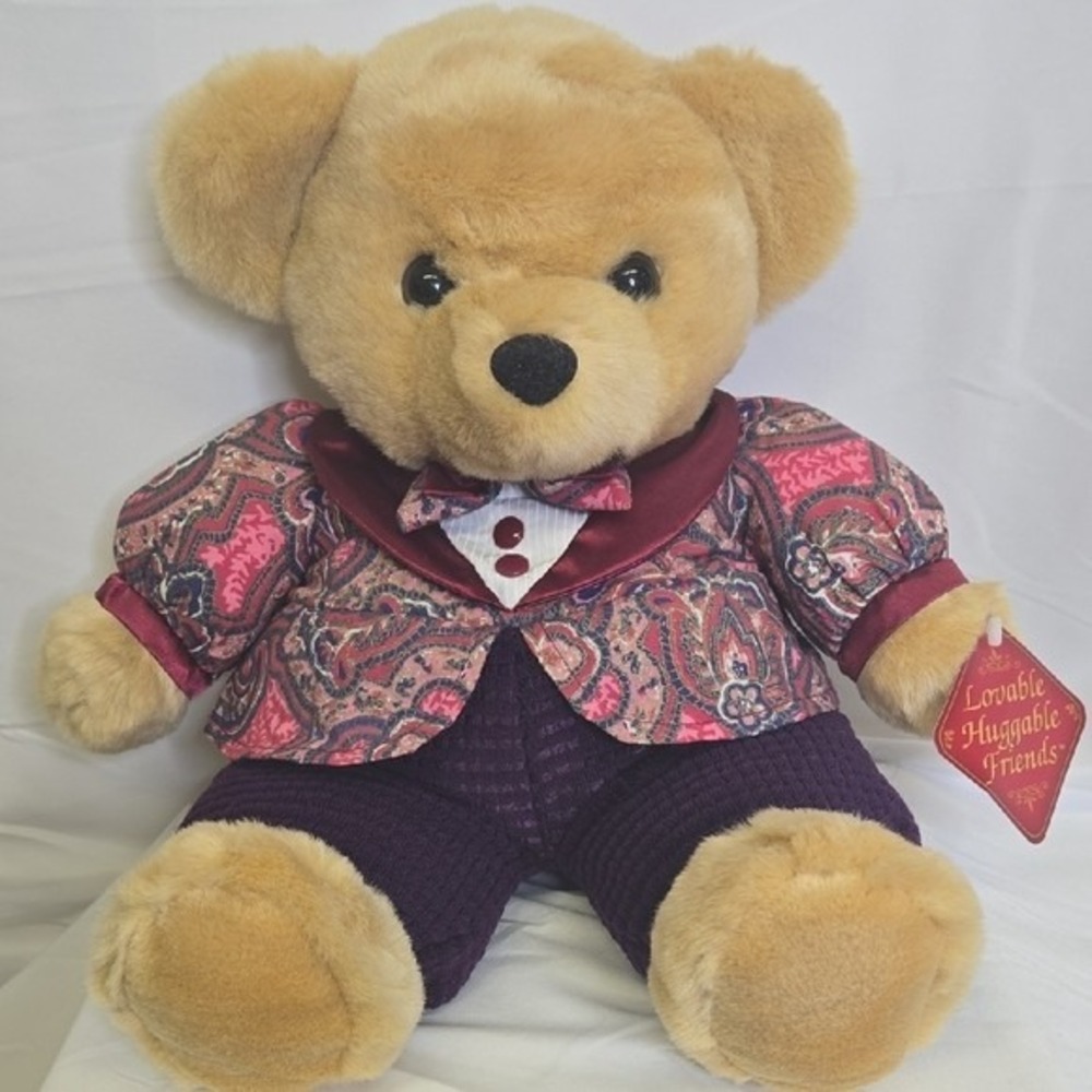 DanDee Loveable Huggable Friends Teddy Bear With Tag, 19"